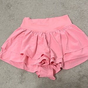Aerie Flirty Pink Skater Skirt